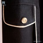 جزییات جیب مانتو رسمی زنانه کد 315